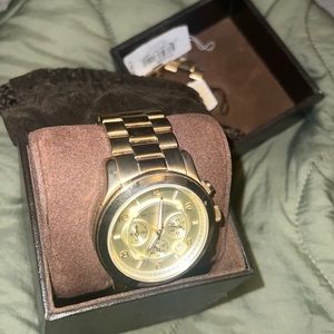 Michael Kors gold watch (mens)